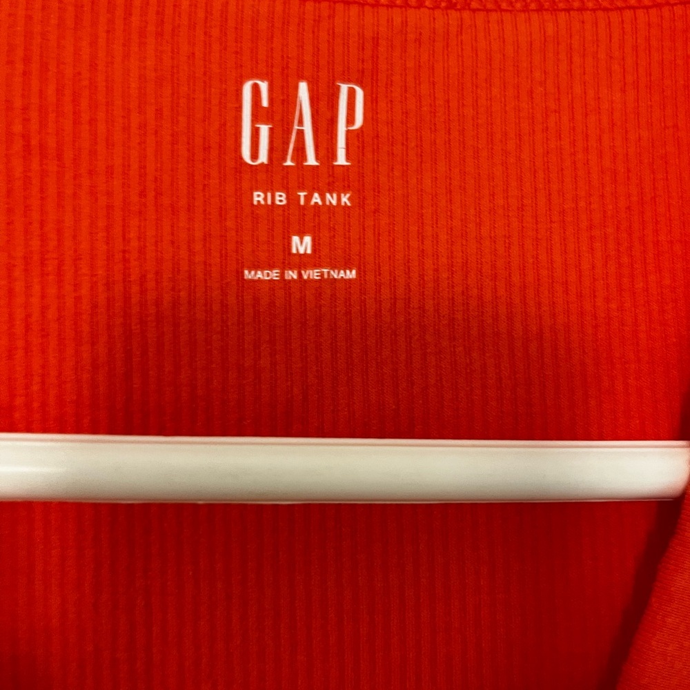 Gap Pink Ribbed Tank - Picture 3 of 3